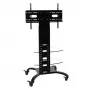 Techly ICA-TR8 Signage-Display-Ständer 177,8 cm (70 Zoll) Schwarz