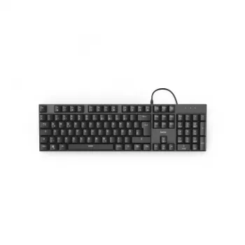 Hama MKC-650 Tastatur Büro USB QWERTZ Deutsch Anthrazit, Schwarz
