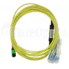 BlueOptics CBL-MPO12-4LC-SMF-7M-BO InfiniBand Glasfaserkabel 7,5 m MPO 4x LC