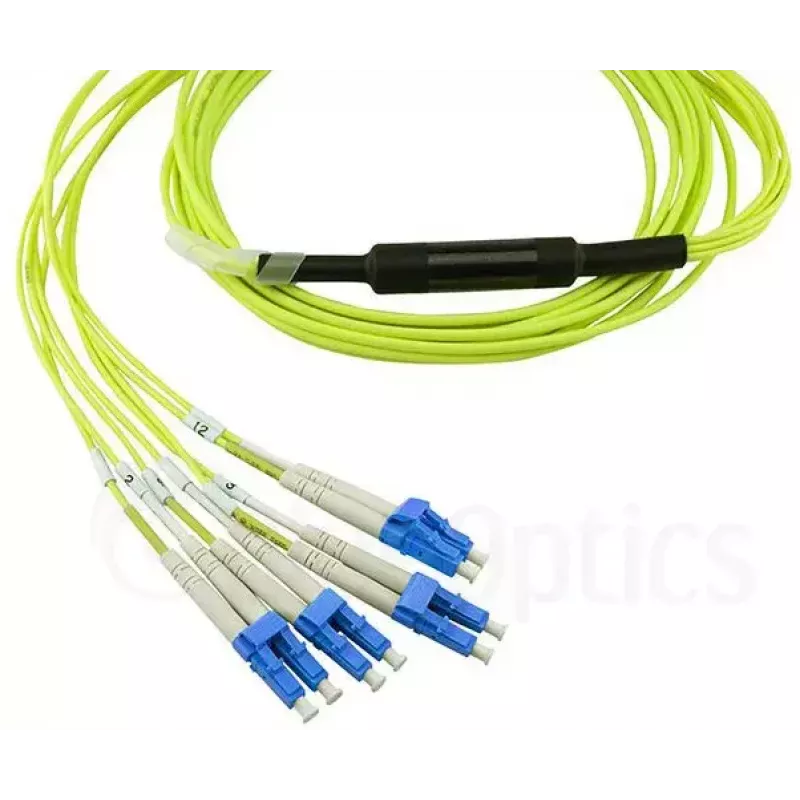 BlueOptics CBL-MPO12-4LC-SMF-7M-BO InfiniBand Glasfaserkabel 7,5 m MPO 4x LC