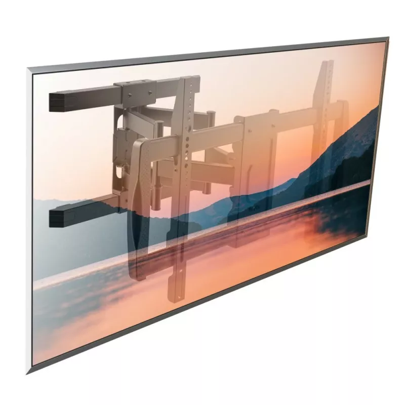 Techly ICA-PLB-473 TV-Montage/Standfuß 190,5 cm (75 Zoll) Schwarz