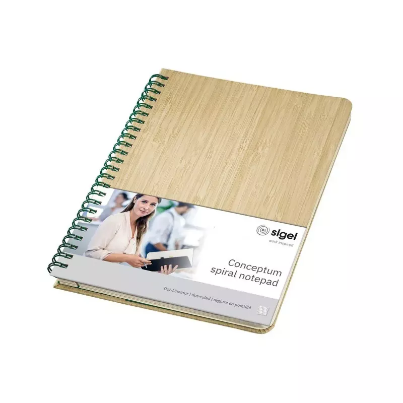 Schreibblock Sigel Conceptum A5 160 Blatt Bambus Beige