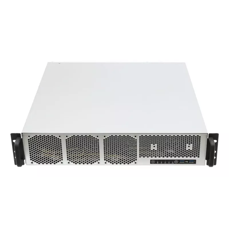 Server barebone ASRock 2U1G-B650 Rack 2U, AMD B650 Chipsatz, LGA 1718, 2×2,5-Zoll-Schächte, 1000W-Netzteil, DDR5, Aspeed AST2600, 5×USB-A, Gigabit Ethernet