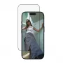 Bildschirmschutzfolie PanzerGlass SAFE. by für iPhone 17 Pro — Ultraweite PET-Folie mit schwarzem Rahmen, Trockenanbringung, kratz- und stoßfest