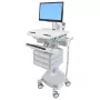 Multimediawagen Ergotron StyleView Aluminium Grau Weiß
