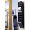 Prospektständer Durable FLEXIBOXX 12 Fächer Schwarz