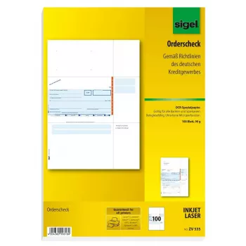 Geschäftsformular Sigel ZV535