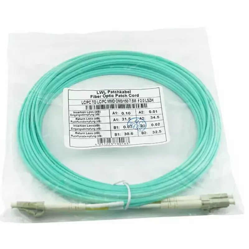BlueOptics BK837A InfiniBand Glasfaserkabel 0,5 m LC OM3