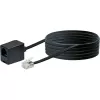 Netzwerkkabel Schwaiger 10m RJ-11 - RJ-11 Schwarz