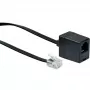 Netzwerkkabel Schwaiger 10m RJ-11 - RJ-11 Schwarz