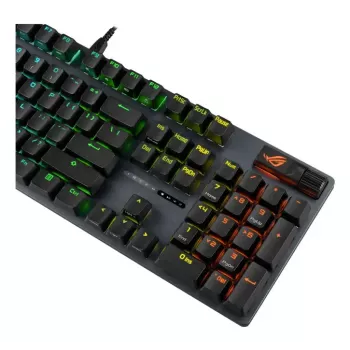 Mechanische Gaming-Tastatur ASUS ROG Strix Scope II X — Full-Size, USB, RGB, Schweizer Layout, Schwarz