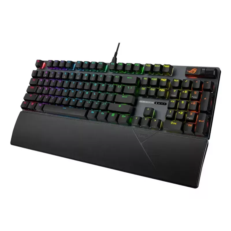 Mechanische Gaming-Tastatur ASUS ROG Strix Scope II X — Full-Size, USB, RGB, Schweizer Layout, Schwarz
