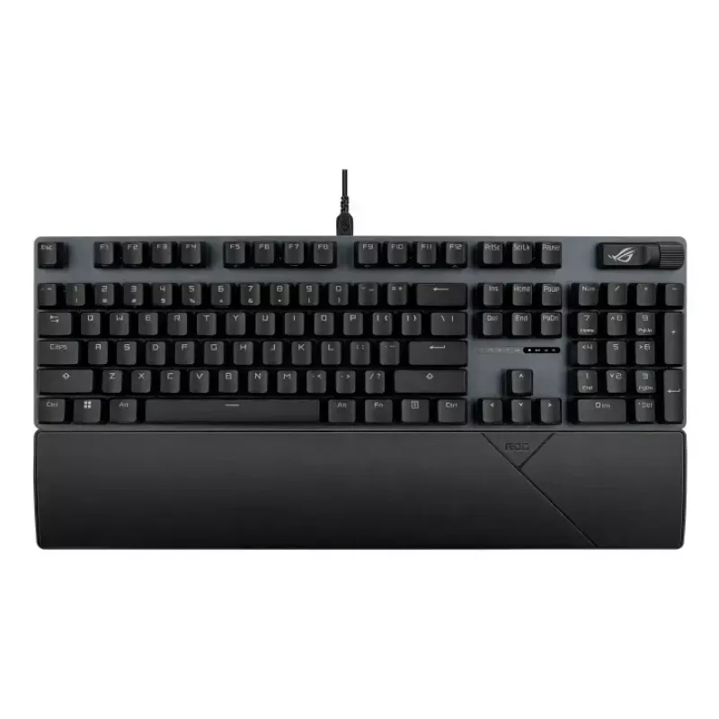 Mechanische Gaming-Tastatur ASUS ROG Strix Scope II X — Full-Size, USB, RGB, Schweizer Layout, Schwarz