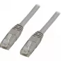 Netzwerkkabel Deltaco TP-611 RJ-45 Cat6 1,5m Grau