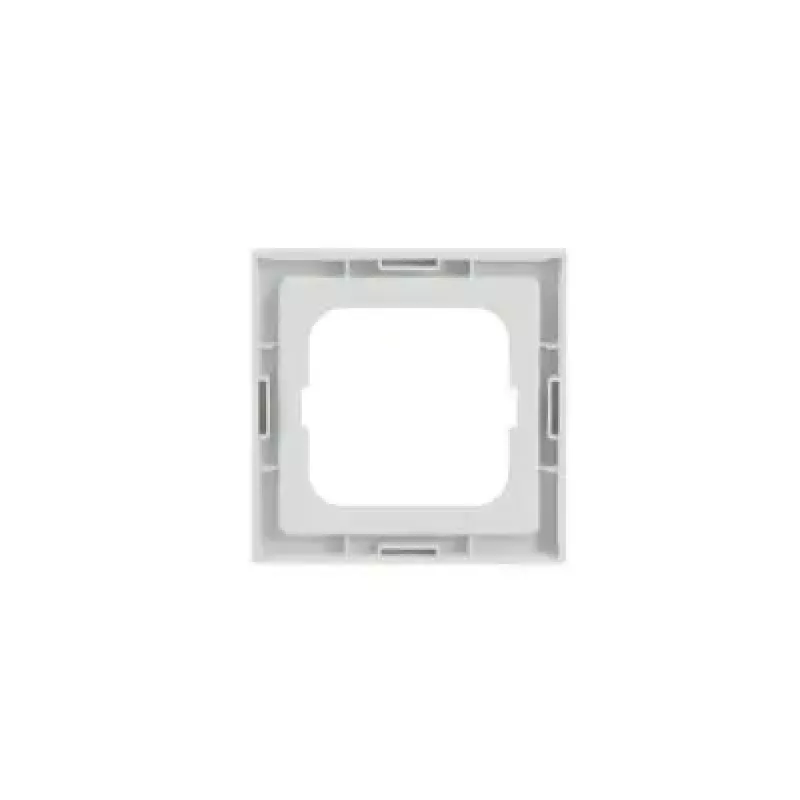 Abdeckplatte für Schalter Busch-Jaeger 1721-884K, schraubenlos, weiß, Thermoplast, 80 × 80 × 11 mm
