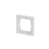 Abdeckplatte für Schalter Busch-Jaeger 1721-884K, schraubenlos, weiß, Thermoplast, 80 × 80 × 11 mm