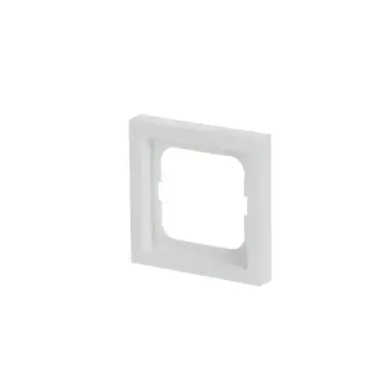 Abdeckplatte für Schalter Busch-Jaeger 1721-884K, schraubenlos, weiß, Thermoplast, 80 × 80 × 11 mm