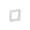 Abdeckplatte für Schalter Busch-Jaeger 1721-884K, schraubenlos, weiß, Thermoplast, 80 × 80 × 11 mm