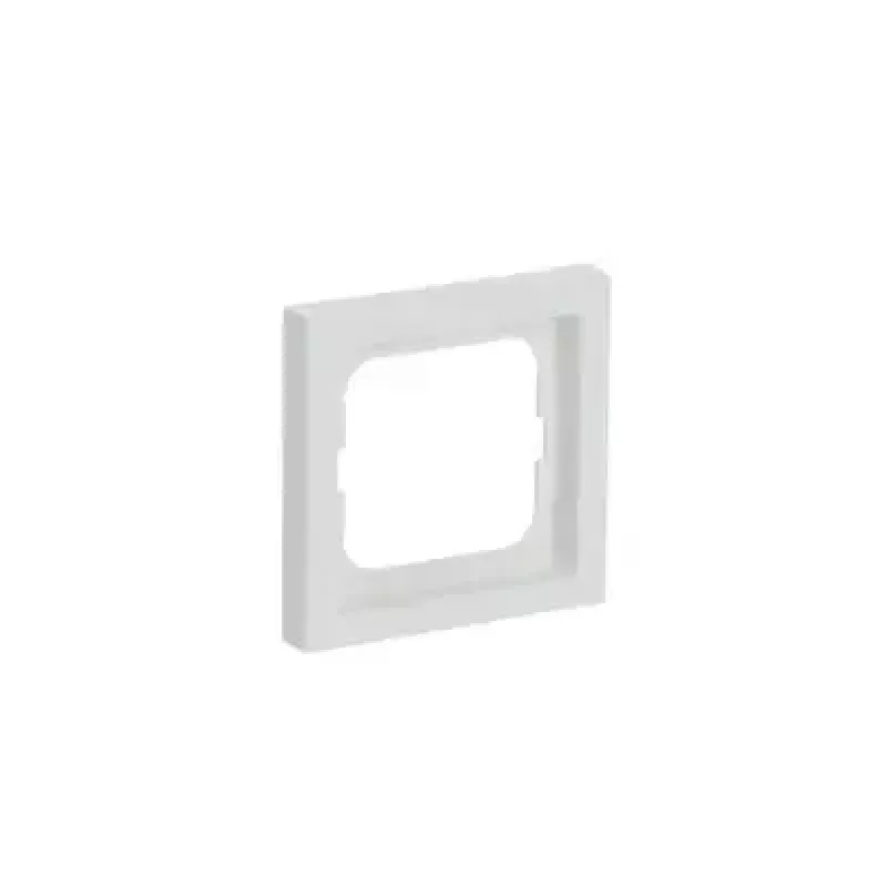 Abdeckplatte für Schalter Busch-Jaeger 1721-884K, schraubenlos, weiß, Thermoplast, 80 × 80 × 11 mm