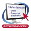 Selbstklebendes Etikett Rechteckig AVERY 3424-200