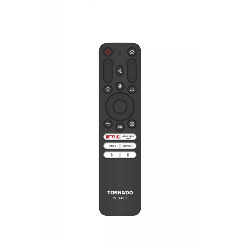 TORNADO 65US4301X | 65” 4K rahmenloser WebOS Smart TV mit Sprachfernbedienung