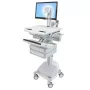 Multimedia-Wagen Ergotron StyleView Aluminium Grau Weiß