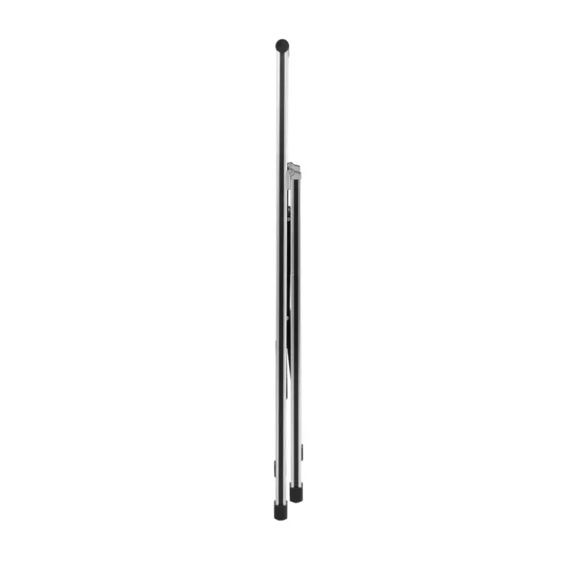 Haushaltsleiter Wenko 601011100 Aluminium-Design klappbare Stufenstehleiter 2-stufig