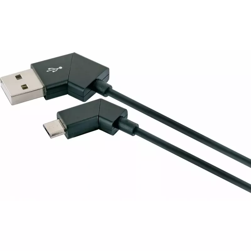USB-Kabel Schwaiger LKW 120 M 1,2 m USB A auf Micro-USB B Schwarz