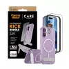 Schutzhülle PanzerGlass CARE Feature Kick 3w1 für iPhone 17 mit integriertem Bildschirmglas und Kameralinsenschutz