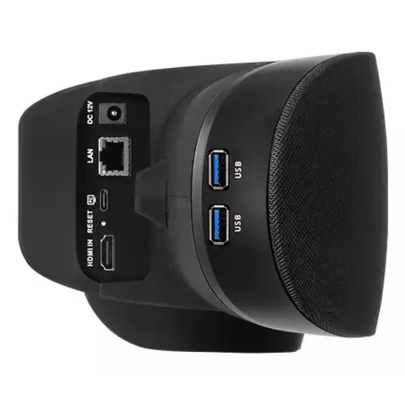 AVerMedia VB370A 8 MP 4K USB-Kamera — Exmor CMOS, 3840×2160 @30fps, 92° Sichtfeld, 4-fach Digitalzoom, Weitwinkel, Schwarz, Standmontage