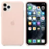Cover Apple iPhone 11 Pro Max Silikonhülle Pink Sand