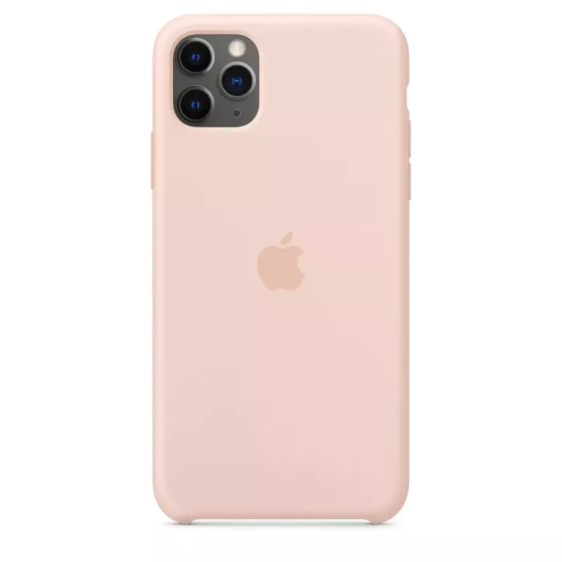 Cover Apple iPhone 11 Pro Max Silikonhülle Pink Sand