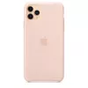 Cover Apple iPhone 11 Pro Max Silikonhülle Pink Sand