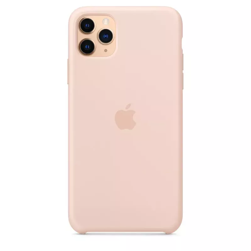 Cover Apple iPhone 11 Pro Max Silikonhülle Pink Sand