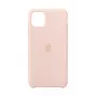 Cover Apple iPhone 11 Pro Max Silikonhülle Pink Sand