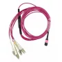 BlueOptics CBL-MPO12-4LC-OM4-3M-BO InfiniBand Glasfaserkabel 4x LC MPO 3m