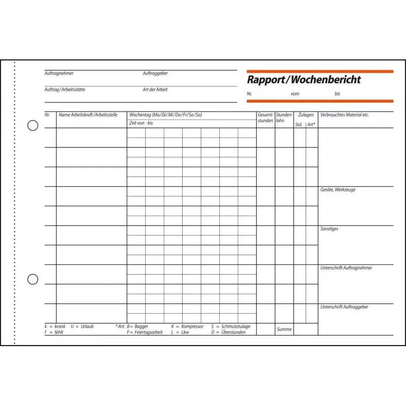 Business-Formular Sigel RP517