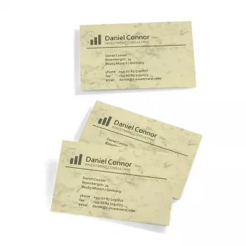 Business Card Sigel DP744 Laser/Inkjet Beige 100 Stk.