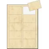 Business Card Sigel DP744 Laser/Inkjet Beige 100 Stk.