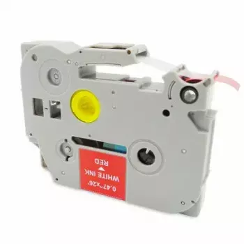 Druckerband MediaRange MRBTZ435 Weiß 1,2 cm x 8 m