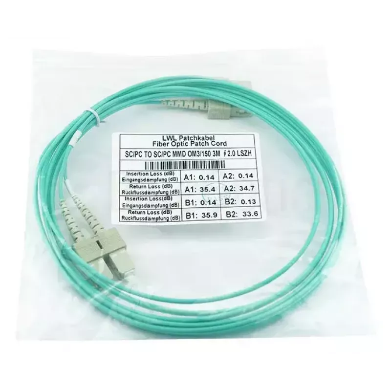 BlueOptics SFP3232EU7.5MK InfiniBand Glasfaserkabel 7,5 m SC Grün