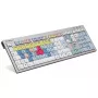 Tastatur Logickeyboard LKB-CBASE-AJPU-DE Office USB QWERTZ Deutsch Mehrfarbig