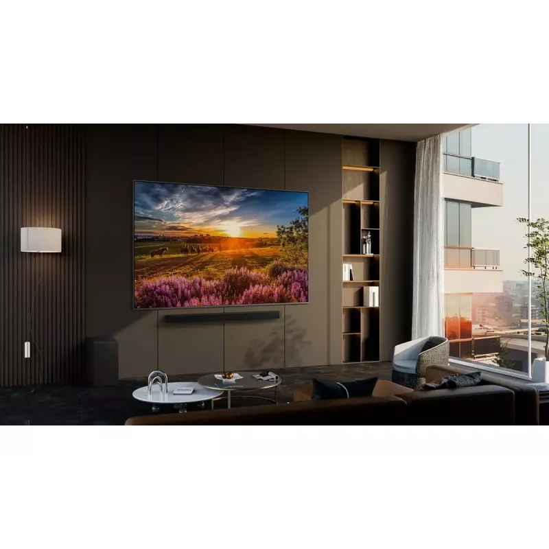 Samsung Q80D GQ75Q80DATXZG TV 190,5 cm (75 Zoll) 4K Ultra HD Smart TV Wi-Fi Silber