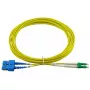 BlueOptics SFP3132BU2MX InfiniBand Glasfaserkabel 2 m LC SC Gelb
