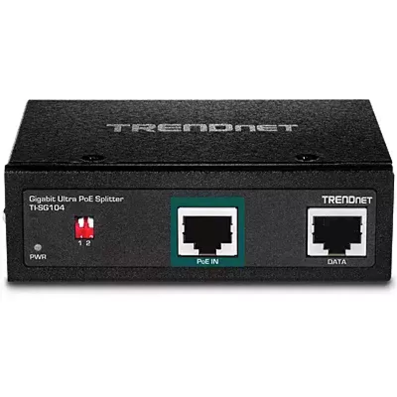 Netzwerk-Splitter Trendnet TI-SG104 Schwarz Power over Ethernet PoE