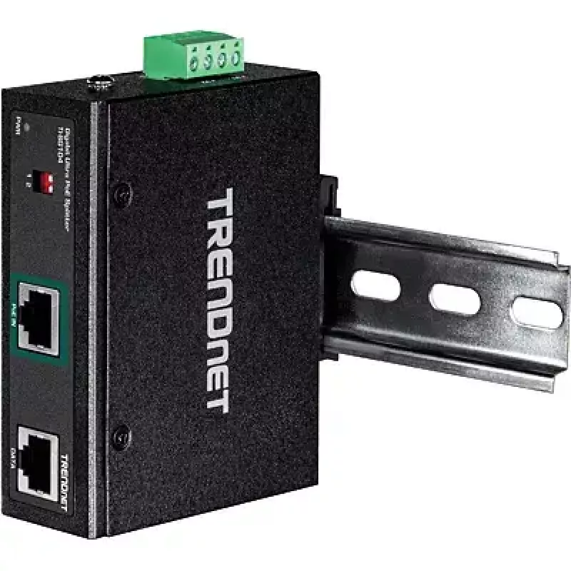 Netzwerk-Splitter Trendnet TI-SG104 Schwarz Power over Ethernet PoE