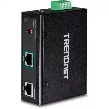 Netzwerk-Splitter Trendnet TI-SG104 Schwarz Power over Ethernet PoE