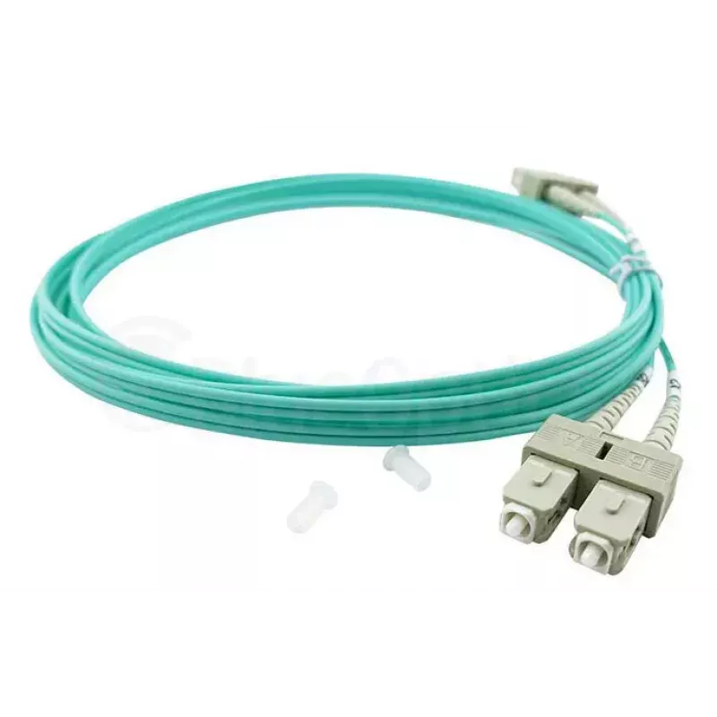 BlueOptics SFP3232EU0.5MK InfiniBand Glasfaserkabel 0,5 m 2x SC Aqua