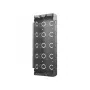 Rahmenzubehör für Fanvil EX103 Sprechanlage, schwarz, 3×135×336 mm (2 Stück)