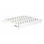 Rack-Regal Equip Variables Regal 19 Zoll 1HE 350 mm Grau